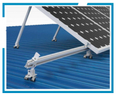 Roof mounting system (adjustable)